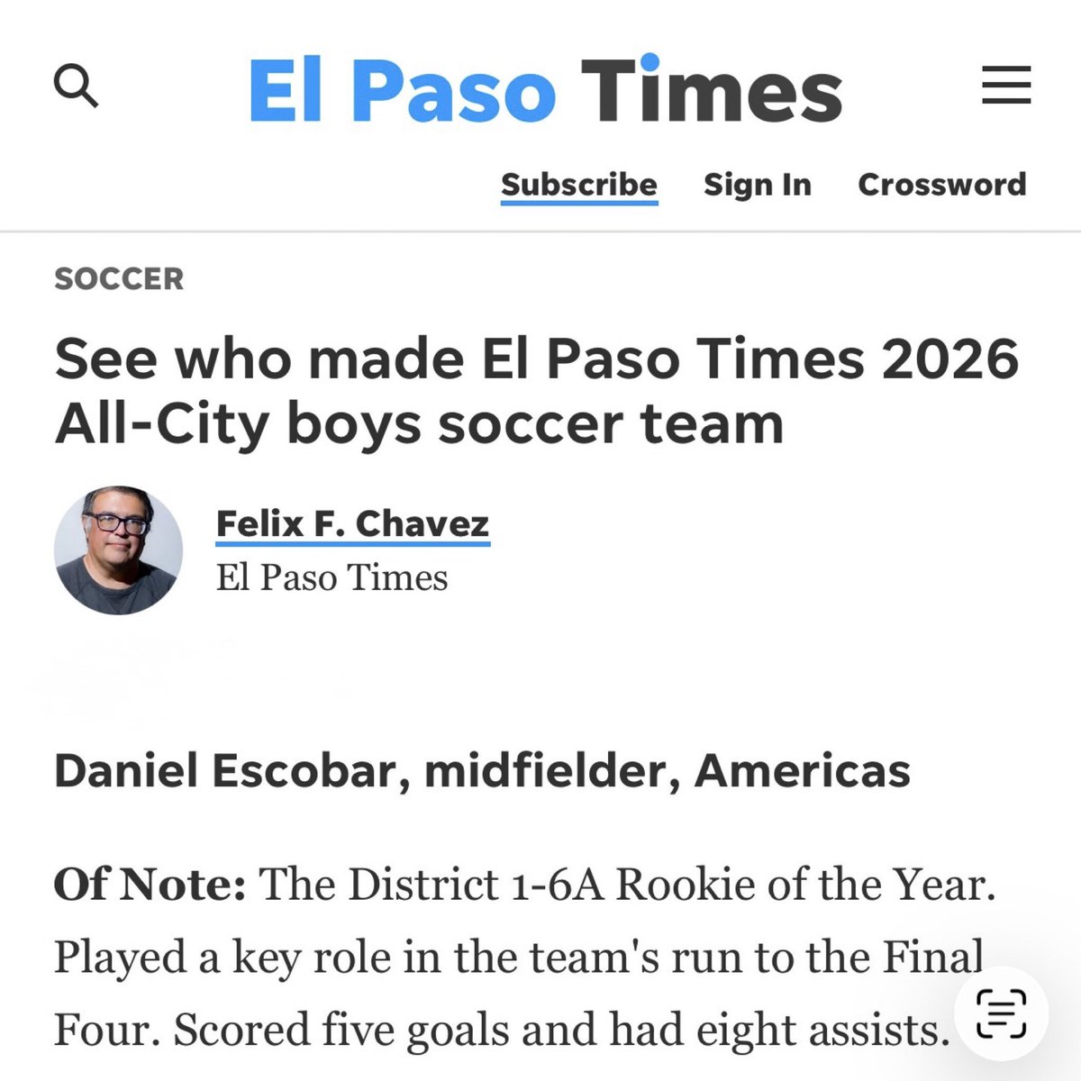 Daniel Escobar tweet media