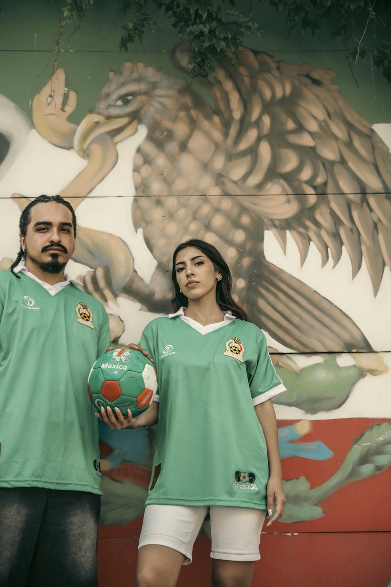 OTOWorldWide's tweet photo. The iconic emerald green jersey from Mexico’s 1986 FIFA World Cup stands as one of the most celebrated kits in international football history. As hosts of the tournament, El Tri wore this bold yet minimalist design https://t.co/KbfL4QErnM