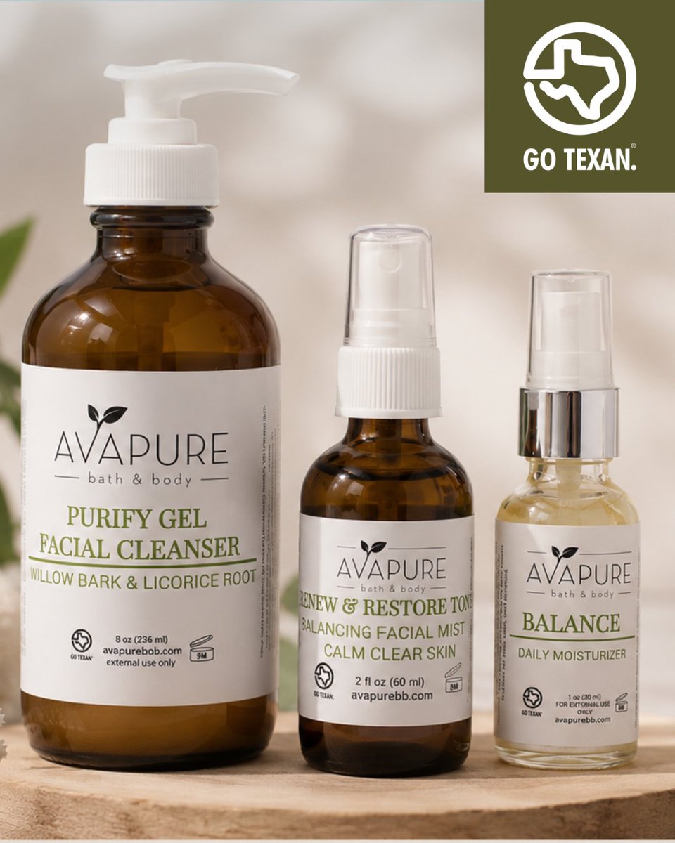 GOTEXAN's tweet photo. GO TEXAN is proud to feature one of our amazing Partners, Avapure Bath and Body!

Avapure Bath and Body is a small-batch toxin-free skincare and personal care brand dedicated to helping women and families make safer choices without sacrificing quality or luxury.

#GOTEXAN https://t.co/qxqsjU7KLc
