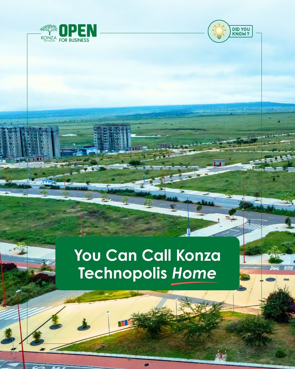 konzatech's tweet photo. Most cities ask businesses to come and trust the rest will follow. 

Konza Technopolis was built around how people actually live and work first, which is why Africa's Silicon Savannah is worth a serious look for any company deciding where to plant roots. https://t.co/eoc6OpNxan