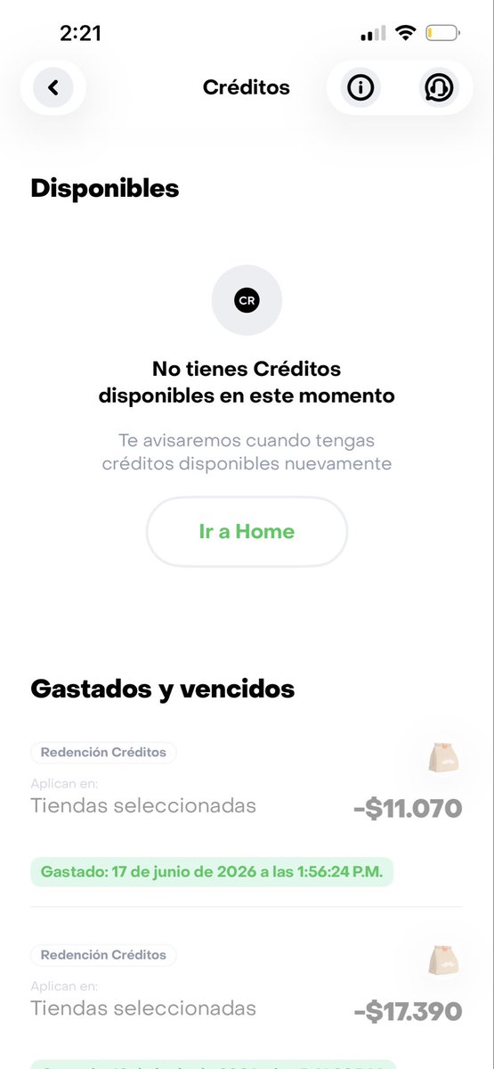 wendymile's tweet photo. @RappiColombia Hola! Acabo de pagar un pedido con créditos, lo tuve que cancelar por un problema en la dirección y no me regresaron los créditos https://t.co/LFdULd0J2C