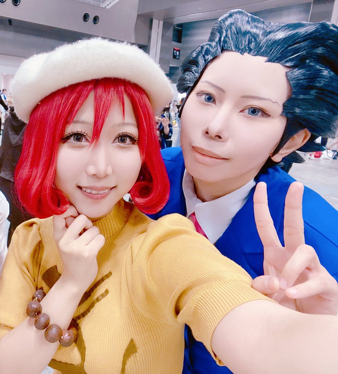 pray_odnr's tweet photo. 【コスプレ/Cosplay】※反転
来週にはお会い出来るかもっていう嬉しさが爆発してるので、去年の法廷での写メ再掲しとこ😻😻

ﾏｲｴﾝｼﾞｪﾙのどか/百さん

#いちな録 https://t.co/lhbt2LXJMV