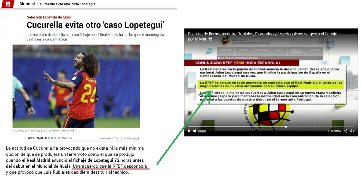 Borcarl_'s tweet photo. @Fanaticos_RMCF @JIGallardo @marca Hay que ver que forma más rara tiene Florentino de controlar el @marca.
En esa noticia sobre Cucurella los supuestos acólitos de Florentino no se cortan en mentir como unos putos bellacos.

👇👇 https://t.co/NjICEvmFRB