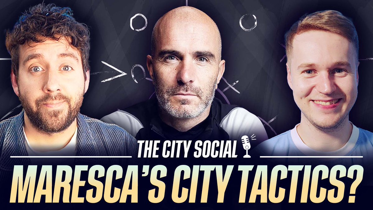 StevenMcinerney's tweet photo. 🚨 NEW POD 🚨

How will Maresca set Man City up tactically? The City Social 🎙️

The wonderful @LNobbins joins me to analyse Maresca's tactical view and how he could approach things at City 👇

➡️ https://t.co/On0JR3mbKL https://t.co/4lUlzPHDNW