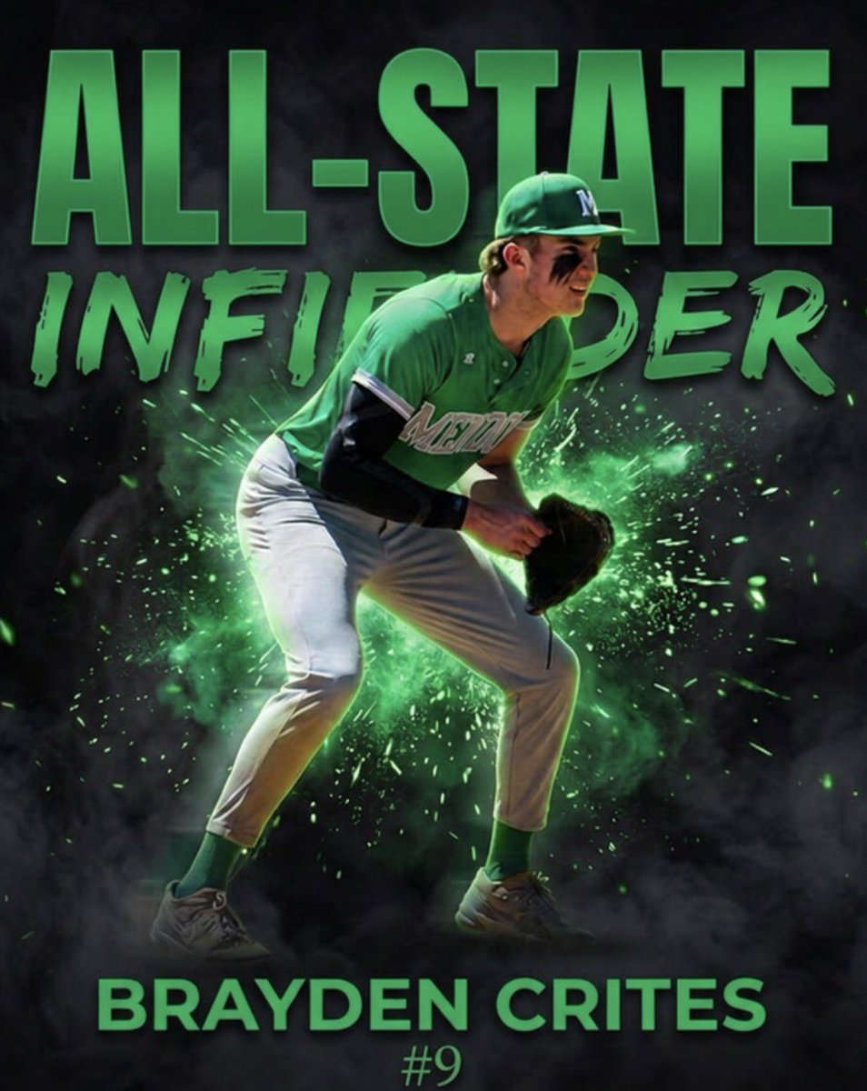 CritesBrayden's tweet photo. Hard work pays off. Blessed to receive First Team All-State. @govikesbaseball https://t.co/AdCR92uYPA