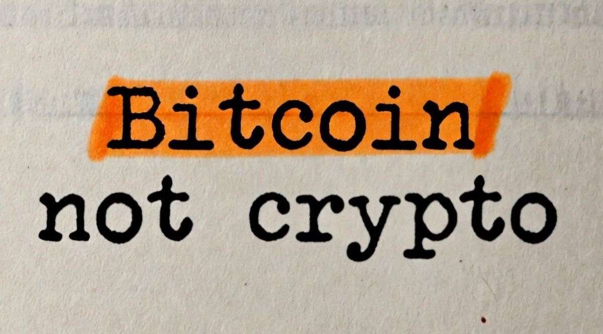 ishi0k's tweet photo. Bitcoin No Crypto
No sean boludos. https://t.co/Hlxhmb8XtK
