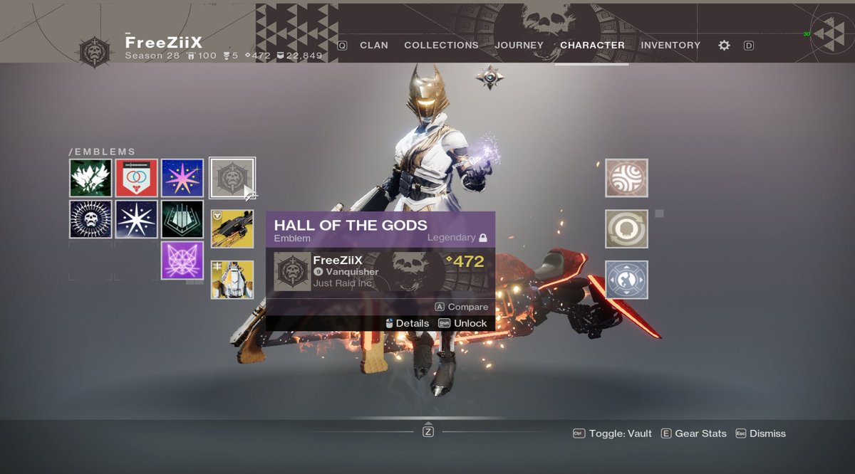 FreeZiiX_'s tweet photo. yet another worthless emblem ruined by exploits :) https://t.co/44K7Q8MjzF