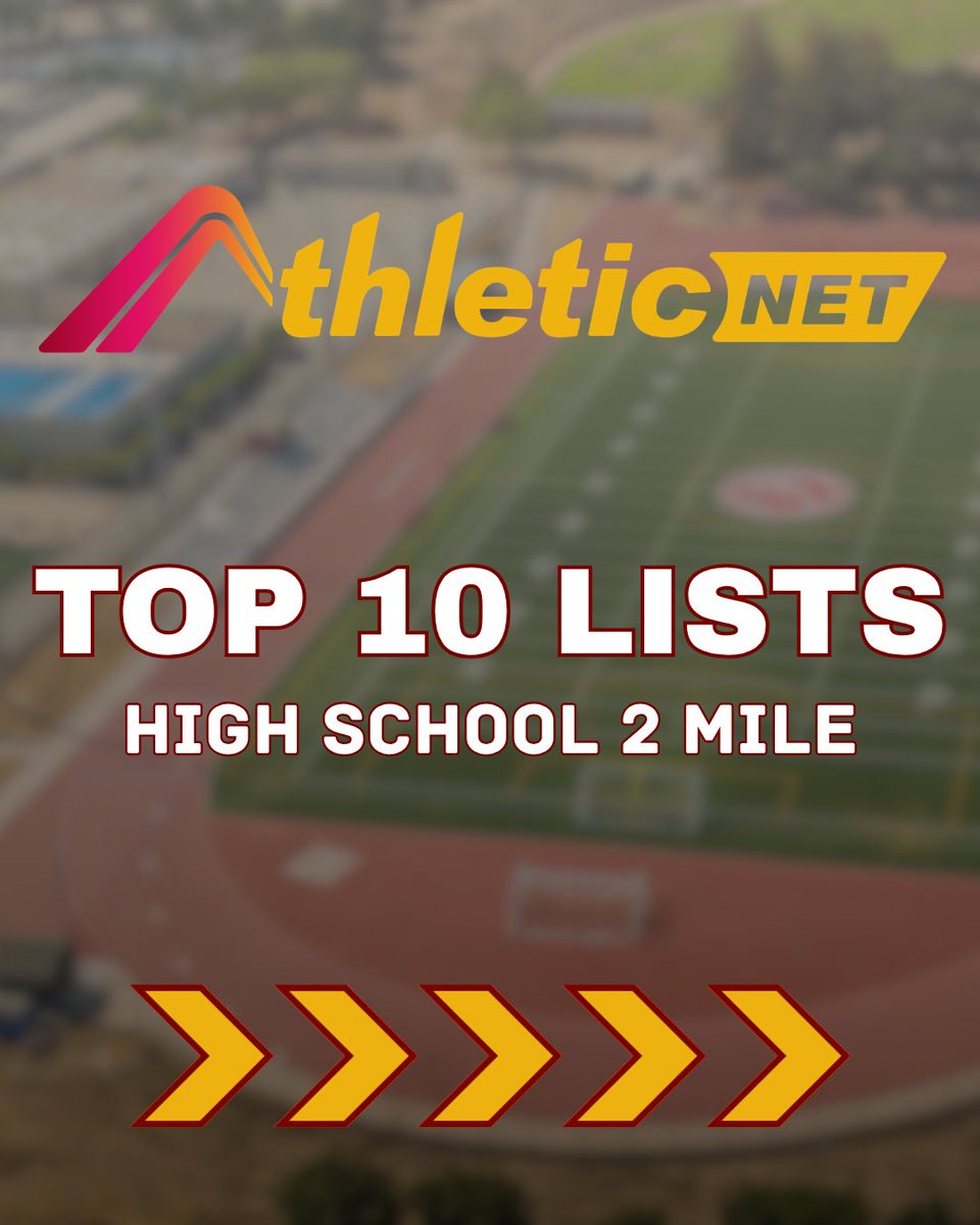 AthleticdotNet's tweet photo. The 2-mile this year has been off the charts! 📈 With just one day until nationals, who will come out on top?

Check out the full performance list on AthleticNET 📊 https://t.co/jID163sdED