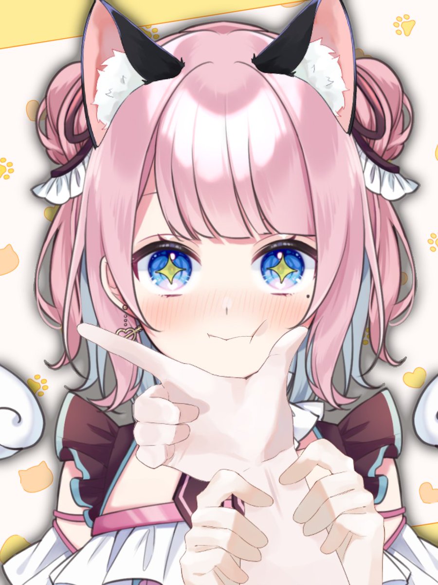 chim_ynyn's tweet photo. おはちむ〜😼✨

今日のちむ、
なんだか無敵な気分っ🐾

特に理由はないけど
なんでもできそうな気がする〜！💕

みんなも一緒に
ゆるっとがんばろ〜☀️

#おはようVtuber https://t.co/Q6sRJ9q01R