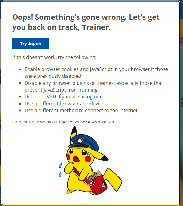 Bondsman4life's tweet photo. @PokemonRestocks not surprised... https://t.co/DS9eXWii4R