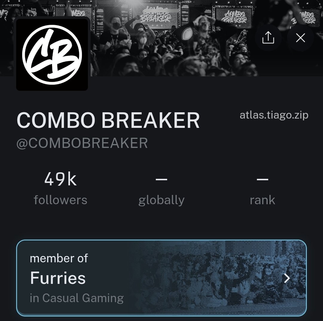 NeonRose1010's tweet photo. @Robomori6523 Yeah, it looks like a lot of the categories aren't tied together very well. My favorite example is Combo Breaker getting put in Furries, really says a lot about the FGC. https://t.co/WTI2CeJNXP
