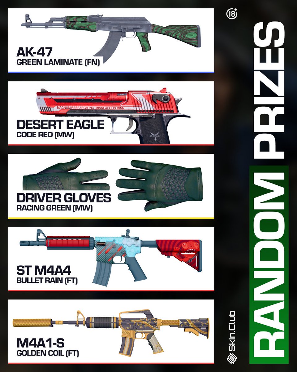skinclubmedia's tweet photo. 🌲 TREES GIVEAWAY

The trees are angry, but the rewards are real.

How to enter:
• Make a deposit using promo code TREEX
• Leave your Skin.Сlub ID in the comments

We'll randomly select the winners on June 24
Good luck!