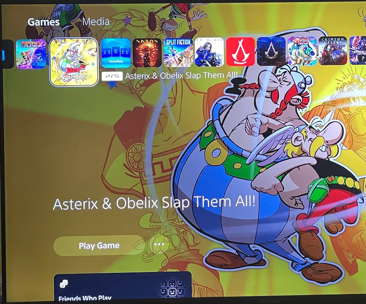GIRLMEMES's tweet photo. @Pippo26442999 @SiESPtaTeam Hello Pippo! Any reason why this game (Asterix &amp; Obelix Slap Them All!) isn’t working on my 10.01 PS5 digital firmware.

It was mentioned that the game works on firmware 5.XX and up. I use ItemzFlow Game Manager but is there another way to make this game work??? https://t.co/42mKrQgknm