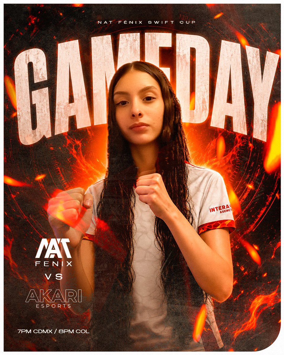 natesportsofc's tweet photo. GameDay 2 🐦‍🔥

Our star @jennifferbaiana 🇧🇷 is ready for tonights match.

VS @Kaizen_Esports0 (Akari)

Guess the outcome? 👀

Follow our Twitch channel: twitch/NATEsportss 💜 

#GoNAT https://t.co/8Y7ICREqzV