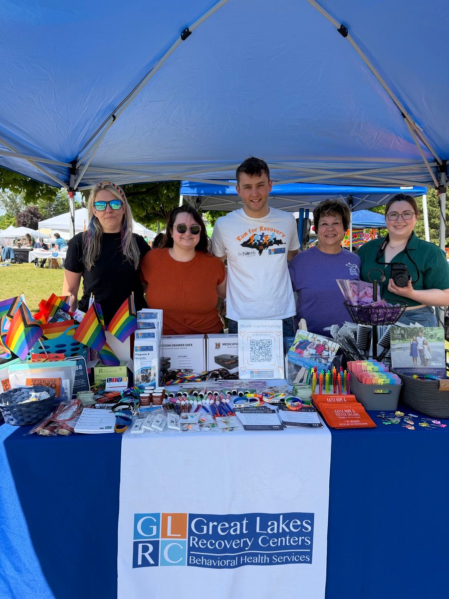 906glrc's tweet photo. 📷Pridefest 2026 Recap!
Thank you to all those who made it out and visited us this past weekend at our table at pride fest in Marquette! So many good conversations and talking about what we are all about at GLRC.
See you next year!
#pridemonth #recoveryispossible #mentalhealth https://t.co/nwGHK7BKHS