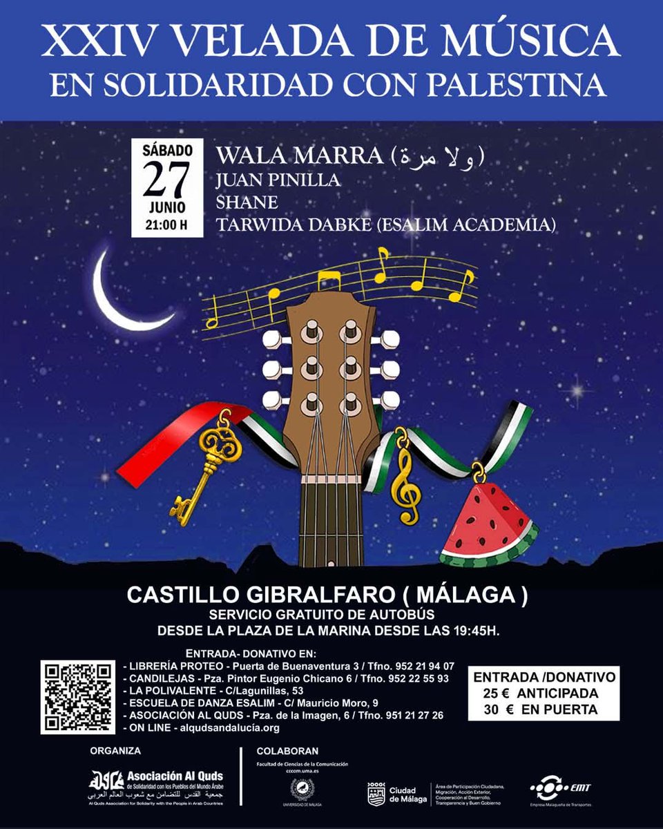 alqudsandalucia's tweet photo. @IUMalaga @antoniamorillas @EfrainCampos @iuandalucia @PCEMalaga @Victoriamrmr @IU_MLG_Ciudad @EvaGSempere @lopezespa @Ernesto_Alba ...humanidad y sobre todo de apoyo al pueblo #palestino, especialmente a su infancia, a su futuro. 
🙌 A BENEFICIO de la infancia de Gaza. 
https://t.co/Ox14jQNPlJ
(Sigue...) https://t.co/Y9WPfEtZnH