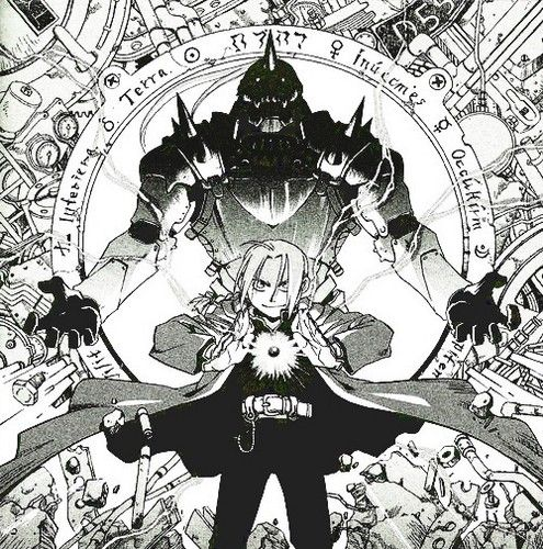 lyjee_alt's tweet photo. Manga, opening, Shamballa, anniversary book #fma https://t.co/KJZ5Jyj7NW
