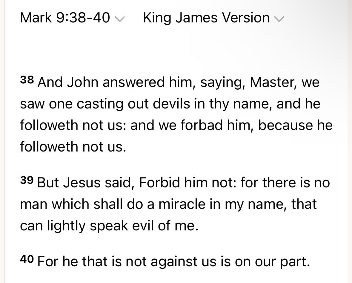 UniverseBE's tweet photo. @BrysonGray All the original, institutionalized church did was quibble over details and write condemnations against groups it disagreed with. 

This is a long, fruitless Pharisee tradition that I’m thankful to no longer be a part of. 

Jesus’s teachings &amp; following him looks much different. https://t.co/pHg8UckOqz