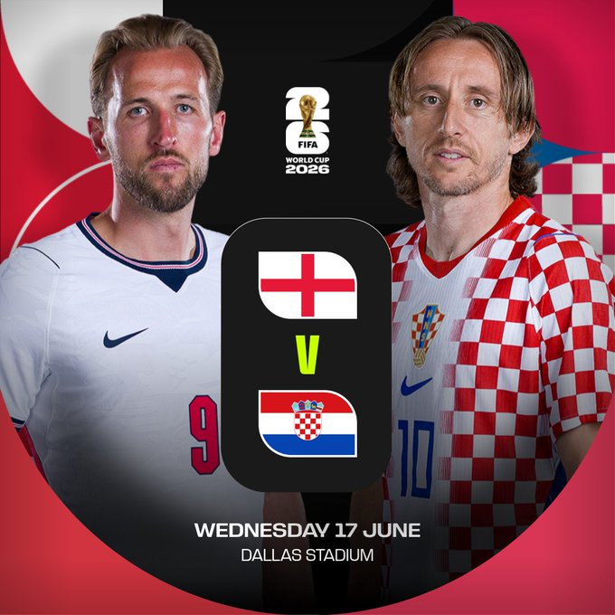 ChrisReiko's tweet photo. ⚽️���🇭🇷 Kane już ostrzy buty na zemstę za 2018, a Modrić z kolegami znowu przyjechali psuć Anglikom humor – będzie więcej dramatu niż w serialu Netflixa.
Dziś albo Three Lions w końcu przełamią klątwę, albo Chorwaci jak to on zrobią kolejny mundialowy cud
#Mundial2026 #ENGCRO #CROENG #FIFAWorldCup
⚽️ England vs Croatia 1st Half DRAW at 2.30
⚽️ England vs Croatia 1st Half UNDER 1 at 1.91
⚽️ England vs Croatia DRAW 3.90
⚽️ England vs Croatia UNDER 2.5 at 1.87
⚽️ England vs Croatia UNDER 9.5 CORNERS at 1.87
⚽️ CORRECT SCORE DRAW 1-1 at 6.75