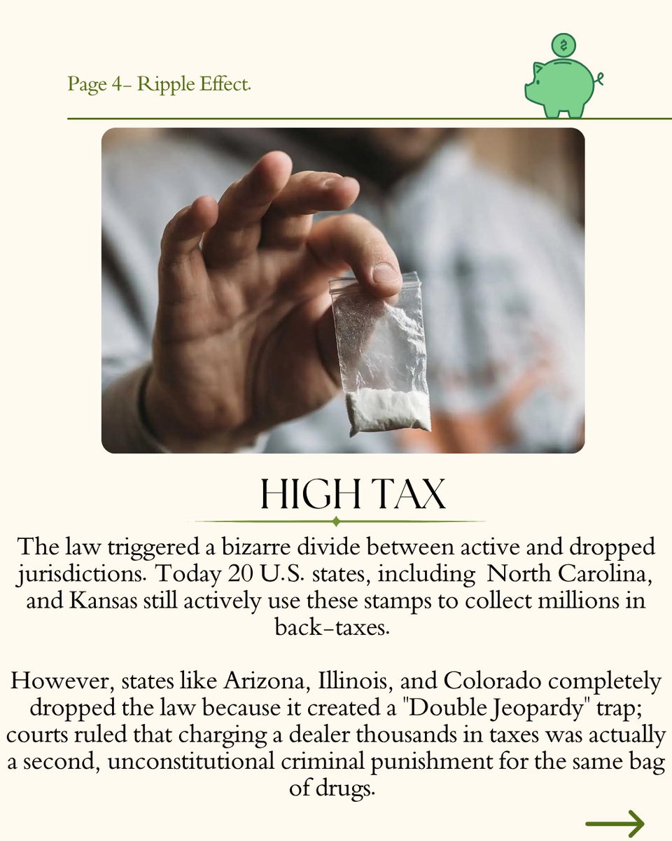 FlywheelEconomy's tweet photo. These decisions might not be common, but they say a lot about how systems prioritise, allocate, and adapt.

The drugs remained illegal. The taxes were still due.

What's stranger ? taxing illegal activity, or leaving it completely outside the tax system? https://t.co/bG9BxFxtia