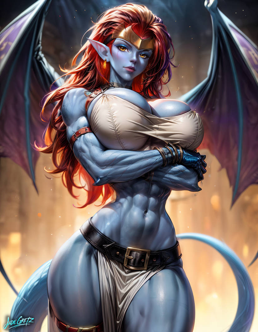 JadeGretz's tweet photo. Demona: Stone Siren by Jade Gretz
https://t.co/SSA3OUEk4A
#Demona #Gargoyles #DisneyAfternoon #90sCartoons #UrbanFantasy #Villainess #RetroAnimation #DarkFantasy #FanArt #DigitalArt #AIArt #Anime #Waifu #Hot #Girl #Goliath #JadeGretz https://t.co/7K1i2jQ9Hw