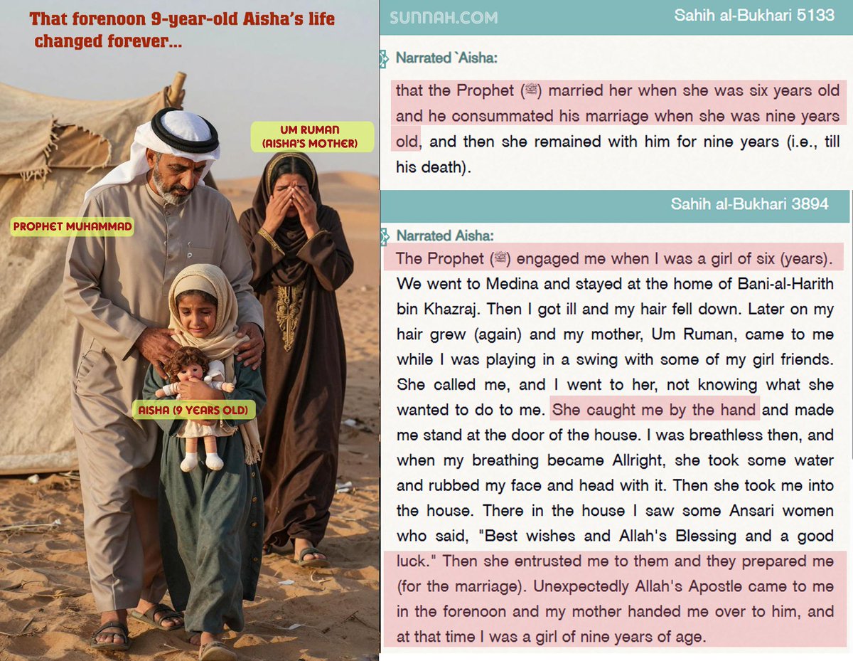 maxm68's tweet photo. That forenoon 9-year-old Aisha's life changed forever. https://t.co/GElVUSl7ka
