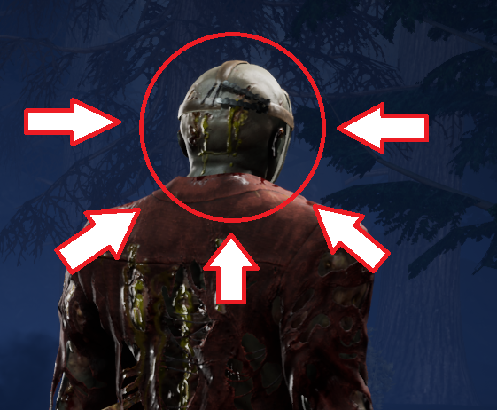 Baldikins's tweet photo. CONFIRMED: Jason has bald cosmetic options. Therefore, he is within the list of acceptable killers to play. HOORAY! 🐸 https://t.co/4Q6rnJSVfx