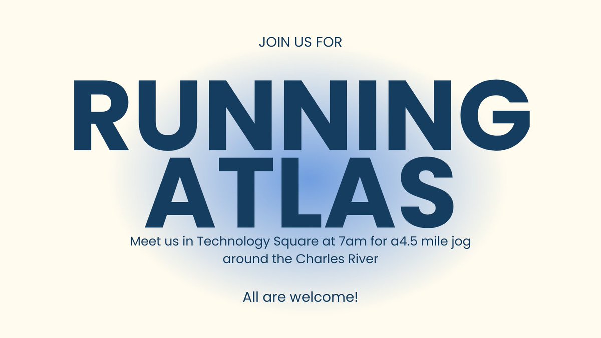 atlasventure's tweet photo. Forecasted weather won't stop #RunningAtlas - put on your rain jacket and join us tomorrow! https://t.co/ffNMPkov6U