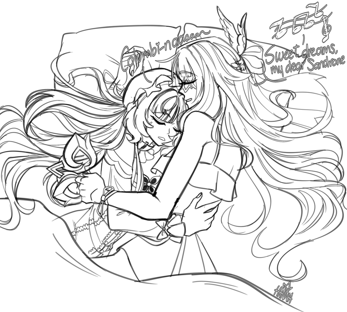 Hannamura1's tweet photo. Quick sketch with #sandbina https://t.co/8GG24EAMLZ