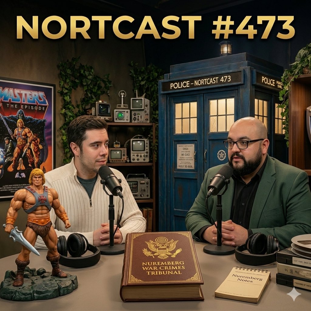 NortCast's tweet photo. 🎙️✨ ¡Ya cayó el NortCast #473! ✨🎙️

Videojuegos, cine, nostalgia, juicios históricos y el poder de Grayskull… todo en una sola dosis nortcastera. 😎

🎧 Podcast: https://t.co/B4Dm4fQfos
📺 YouTube: https://t.co/4chhWra1TJ
📲 Spotify: https://t.co/vJC9bqyHAl

#Podcast #Mexico https://t.co/Qhi0RhfydO