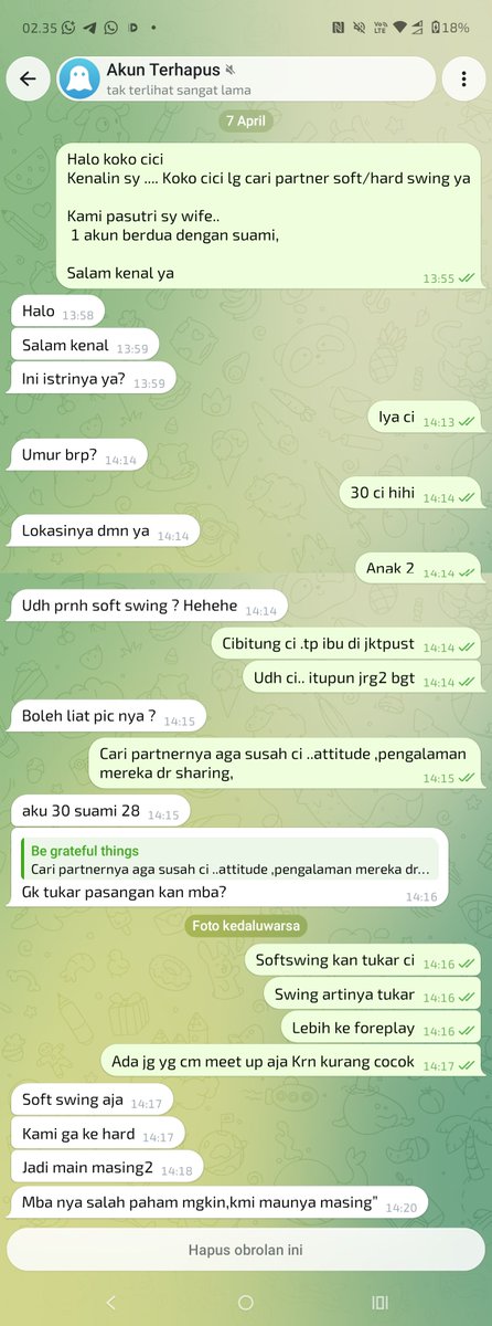 pass1sanzy's tweet photo. Zonk, April 2026.

Kita meet up di Tebet,Udh Cici nya mnt buru² booking room cpt² TLP pake akun dia 1 nya lagi, mnt soft swing main masing²
 byr masing², tp LG hot tiba² dia nangis dong, bilang fantasi ini gak logis. Seketika mood gw ambyar. Mengecewakan hilang 500+ gw sia² https://t.co/S2utiEHxVN