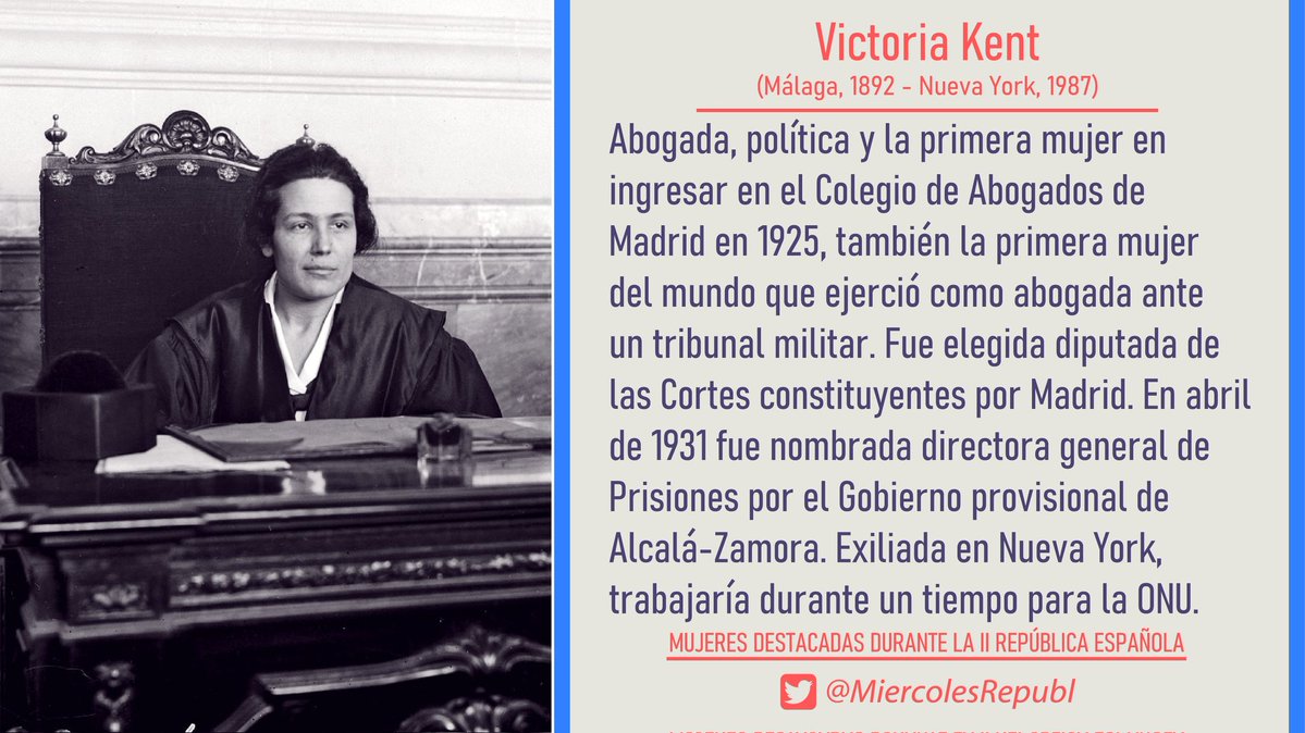 MemoriaHistorMR's tweet photo. Tres primeras parlamentarias en España: Clara Campoamor, Victoria Kent y Margarita Nelken
#LargarYaAFelipeVI https://t.co/kXFo4ty4pK