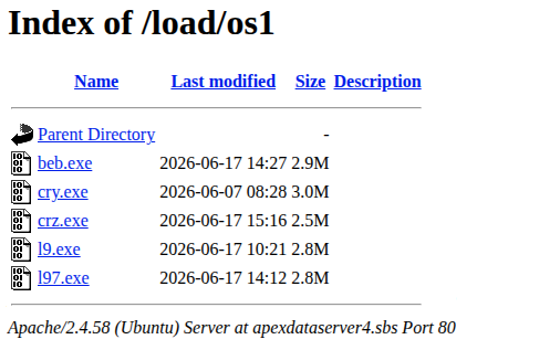James_inthe_box's tweet photo. #remus #opendir at:

http://apexdataserver4\.sbs/load/os1/

c2:  carogra\.biz:4219 https://t.co/j5QU1qZpPh