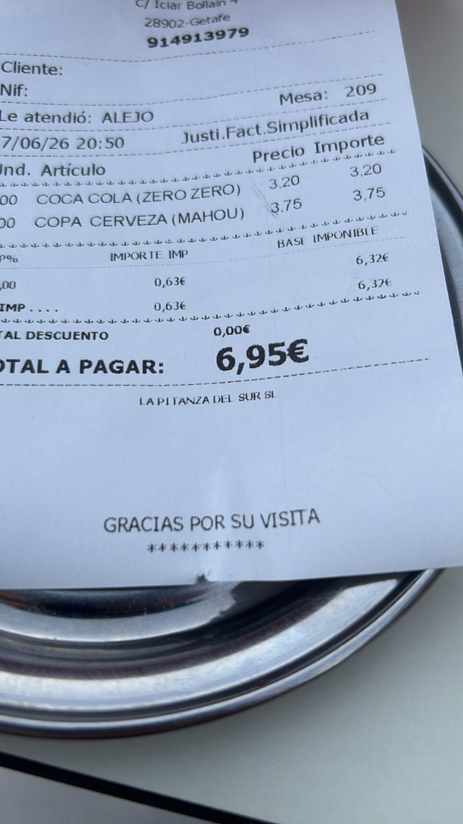 Ser_Atletico's tweet photo. Desde cuando hemos normalizado estos precios ? https://t.co/RJXTpKRL1z