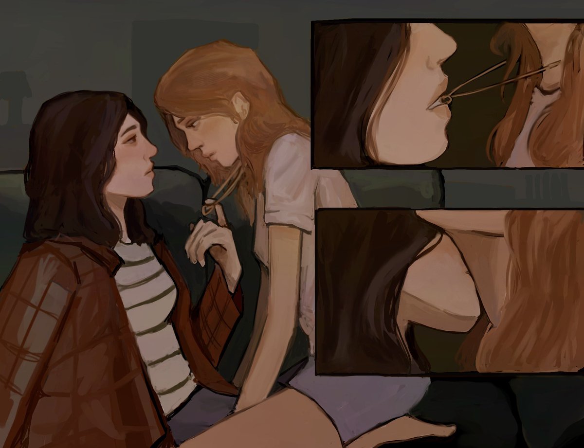 yveapple's tweet photo. movie night #jackieshauna https://t.co/N3TutLqy8Z