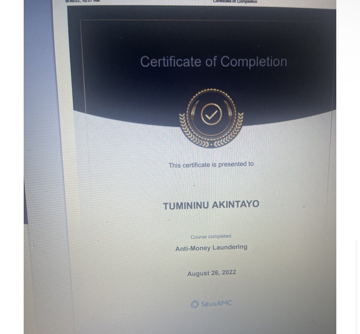 chockietee's tweet photo. Certified Information Privacy Professional (CIPP)

Professional Scrum Master I (PSM I)

Certified Anti-Money Laundering Specialist (CAMS)

Certified Information Systems Auditor (CISA)

Certified Ethical Hacker (CEH)

Certified Residential Underwriter (CRU)

AWS Certified Security – Specialty

Certified Professional Gambler (SportyBet, Bet9ja, FanDuel and DraftKings 😎😎