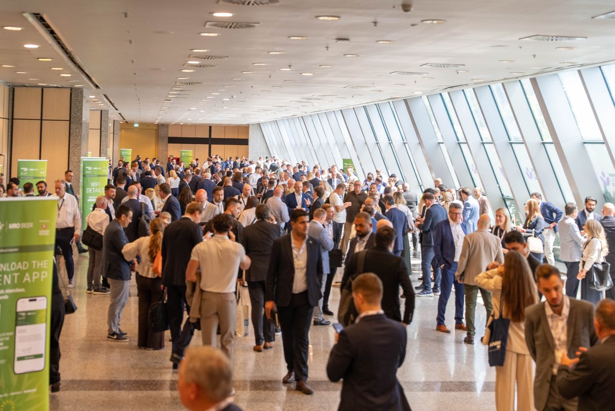 AvWeekEvents's tweet photo. End of Day 1 at MRO BEER in Istanbul, Turkey! What a day! Incredible conversations, a full day of networking, and a busy show floor. 

Can't wait to see you all tomorrow for the final day! Get some rest tonight! #MROBEER #AviationWeek #Istanbul #MROIndustry https://t.co/4wmS3Bsfut