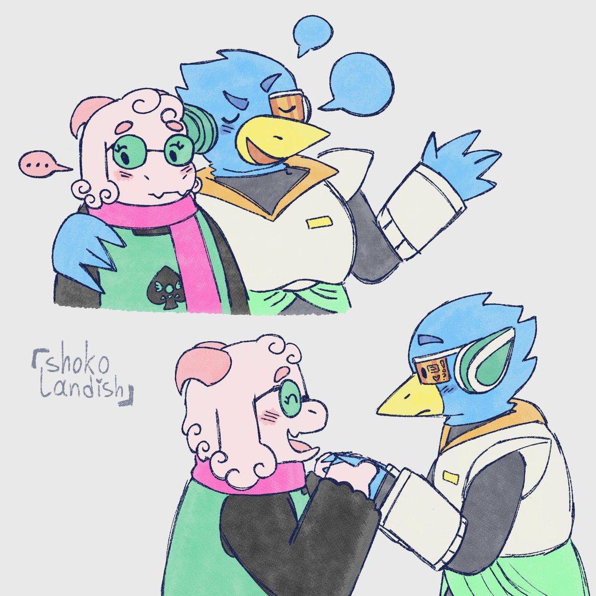 shokolandish's tweet photo. #deltarune #berdsei https://t.co/gJo8C1i5WY