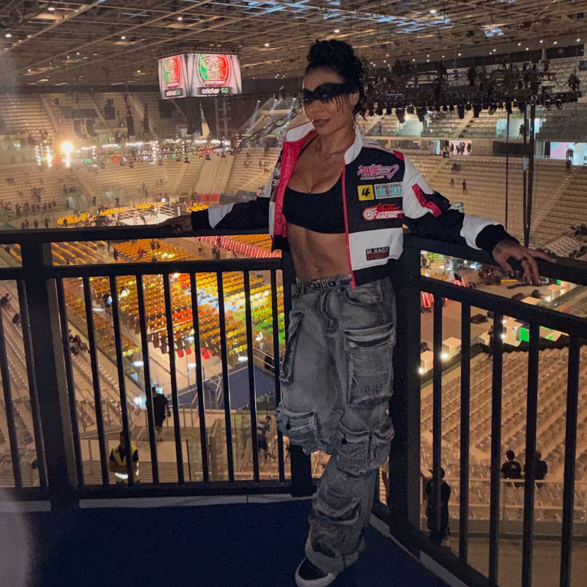 MiaYim's tweet photo. The calm before the storm in Italy 🇮🇹
#wweclash #wwe #smackdown #bigmeech #hardcoreprincess https://t.co/RfOjIe5lSd