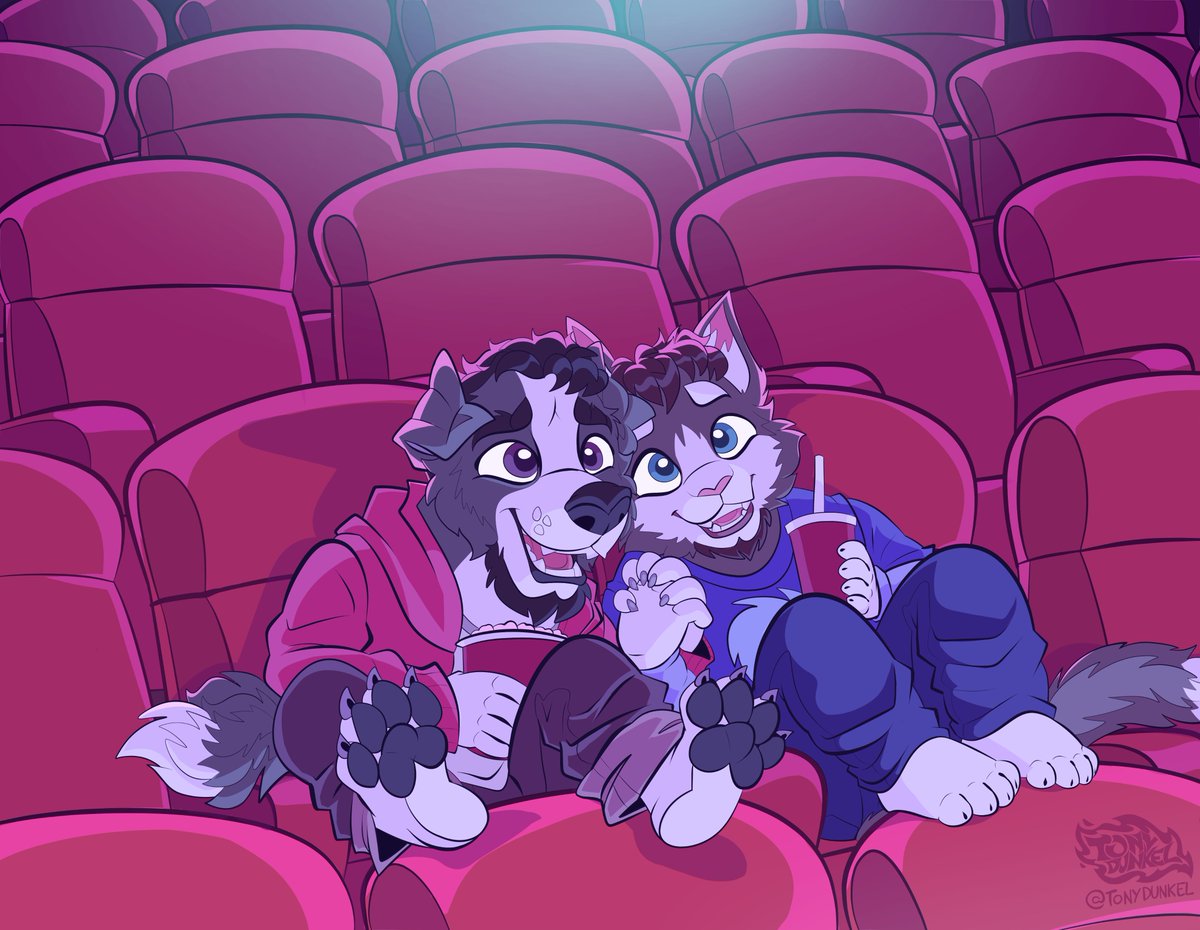 TonyDunkel's tweet photo. He and I at the cinema https://t.co/pdjyPYBWWq