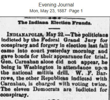 realdefender45's tweet photo. A century ago, politicians feared being caught.

Today, they fear being questioned.

As I've been digging through newspaper archives from the 1800s and early 1900s, one thing keeps jumping out at me:

Election fraud wasn't treated as a conspiracy theory. It was treated as a crime.

Party bosses were investigated.
Election officials were arrested.
Political operatives were indicted.
Candidates were prosecuted.

Newspapers reported on it openly because everyone understood a simple truth:

Where power exists, corruption will always try to find a way in.

No one claimed elections were too sacred to question.
No one insisted fraud was impossible.
No one demanded blind trust.

Instead, they demanded accountability.

Fast forward to today.

Millions of Americans are asking for something remarkably simple:
Verify citizenship.
Maintain accurate voter rolls.
Investigate irregularities.
Increase transparency.
Restore confidence.

Yet many of the same politicians who insist our elections are secure fight efforts like the SAVE Act and treat basic questions as if they are somehow dangerous.

If election integrity is important enough to prosecute in the 1800s...

Why is election integrity so controversial in 2026?

The articles below aren't conspiracy theories.

They're history.

And history reminds us that trust was never supposed to replace verification.