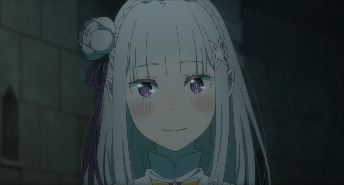 Dragis23_'s tweet photo. Es Emilia el mejor personaje femenino del género isekai? No lo sé, pero tras la escena de hoy me atrevo a decir que sí https://t.co/6RIM9DPmTD