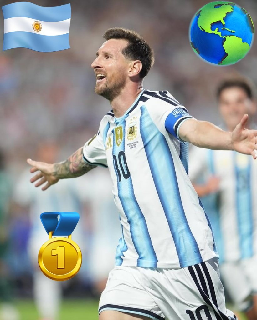 xandra_2013's tweet photo. #Argentina   
#Messi
#Campeones
Nada para agregar! 
🇦🇷🏆🏆🏆🇦🇷 https://t.co/jBZ50Lo2RT