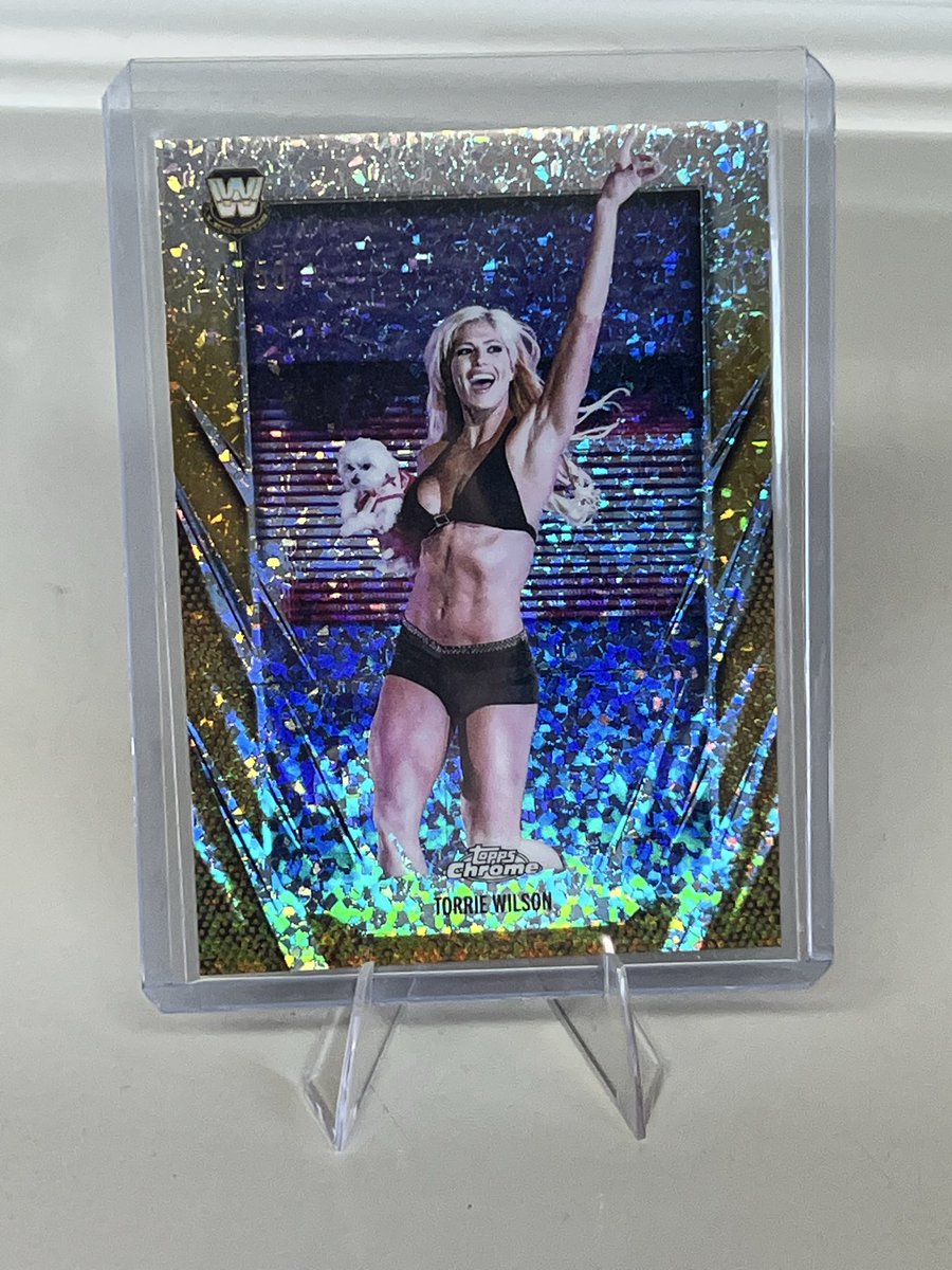 here are some cool wrestling cards i have on my new card stands