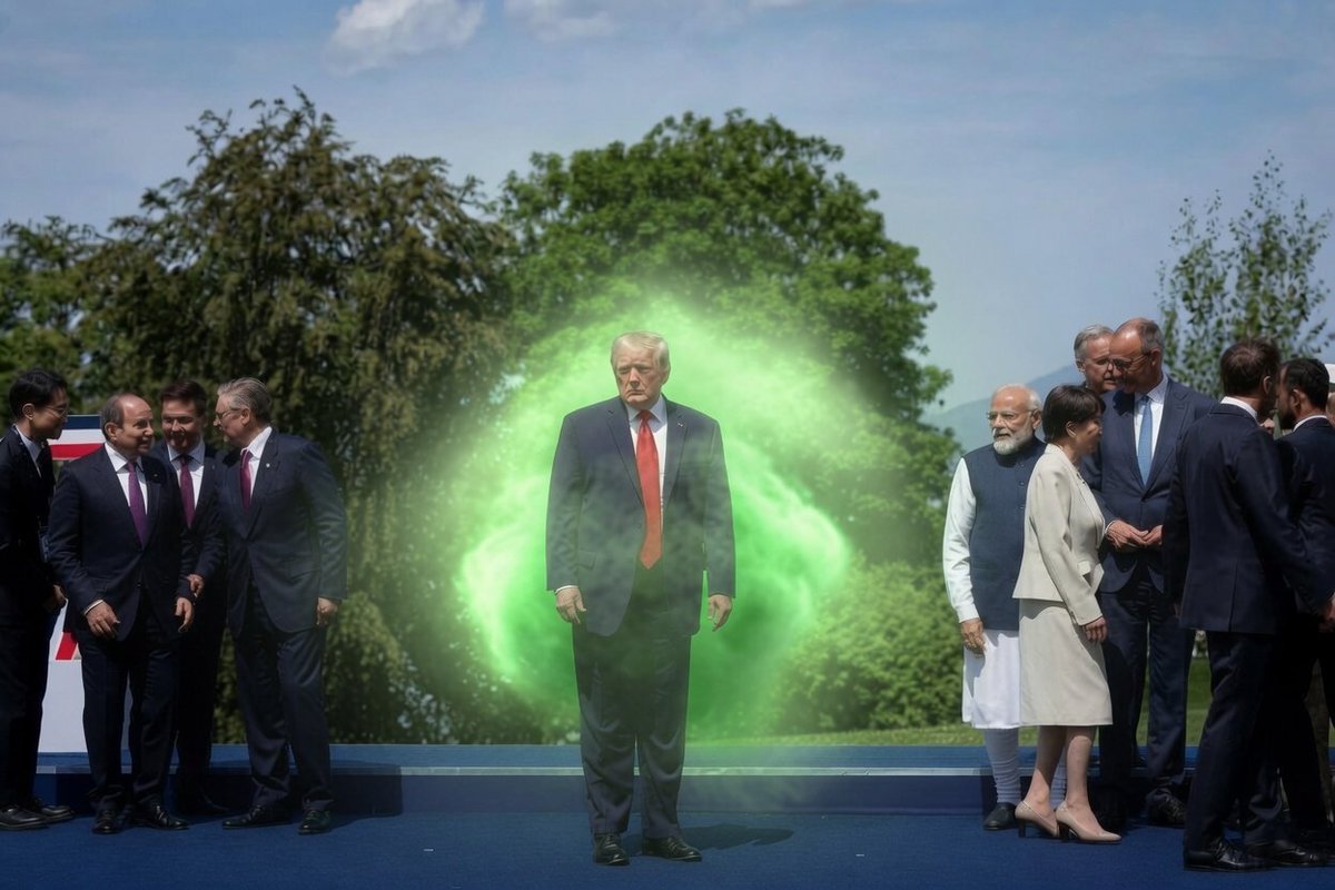 TheRealThelmaJ1's tweet photo. "I'm the boss"

- Donald Trump at the G7 https://t.co/WhnfnNsKbe
