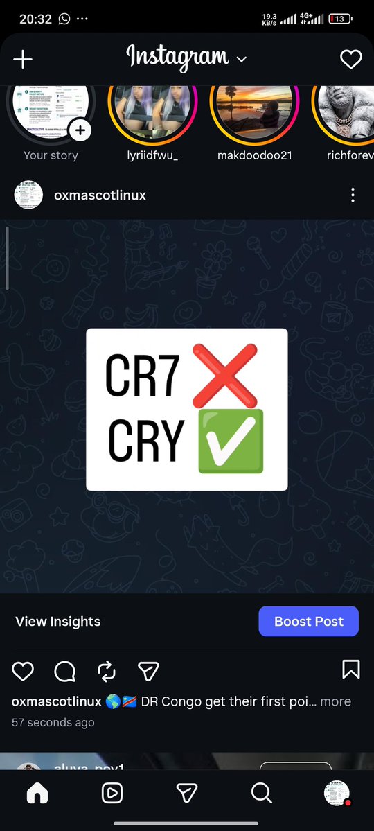 0xmascotlinux14's tweet photo. At this point I think all Ronaldo fans should go and sit because tf is CR7❌ instead CRY✅ https://t.co/zOSjJclxN9