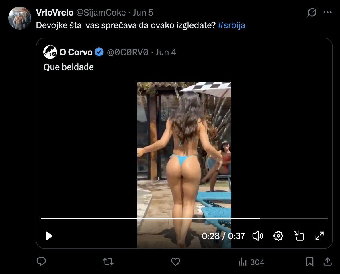 _Airazor's tweet photo. @SijamCoke @opaciceva Kako bih ti rekla, pošto su ti ovakve predmet interesovanja - zato ih i plaćaš. A prostitutka danas ima moderan naziv "sponzoruša" a ove normalne žene, koje rade, sve to same priušte sebi. https://t.co/U0sQfGjRVM