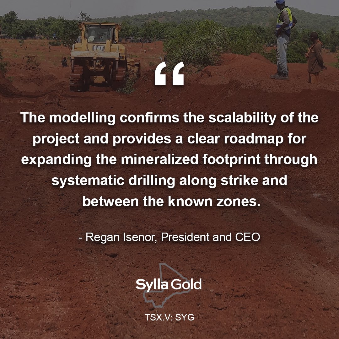SyllaGold's tweet photo. Recent modelling confirms geological continuity across a 4.2km gold corridor at Niaouleni and gives us a stronger framework for future targeting and drill planning. Several high priority targets and large geochemical anomalies remain untested. $SYG #Gold #Mining https://t.co/7VTzwbe1GK
