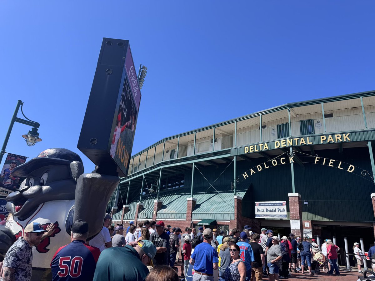 abbey_sox's tweet photo. New MiLB ballpark unlocked @PortlandSeaDogs https://t.co/wprnzqwnE8
