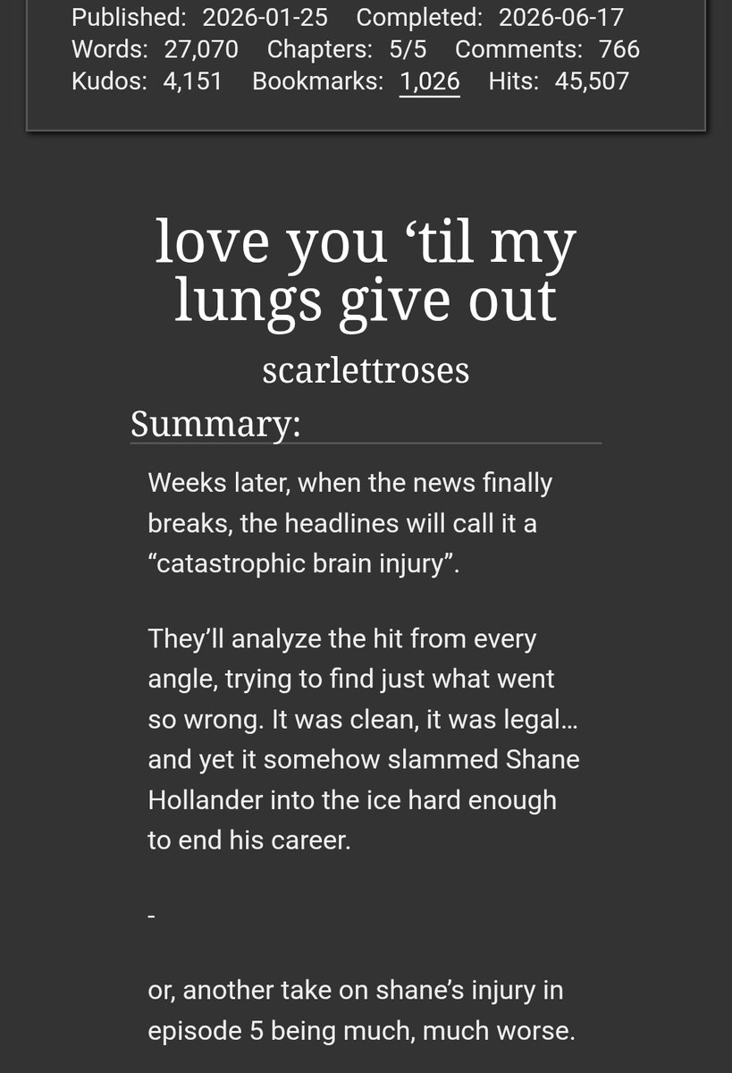 storzanov's tweet photo. esta fic es para leerla 1 sola vez y nunca mas si son muy sensibles no recomiendo si quieren llorar si recomiendo me hizo mierda 
https://t.co/Qp5U151bXQ https://t.co/moh9urhExu